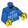 LEGO Man met Blauw Kleding Minifiguur Torso (973 / 76382)