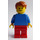 LEGO Man with Blue Shirt Minifigure