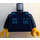 LEGO Man with Dark Blue Turtleneck Sweater Minifig Torso (973 / 76382)