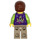 LEGO Hombre con Dark Morado Chaqueta Minifigura