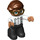 LEGO Man with Glasses Duplo Figure