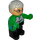 LEGO Man with Green Top and Glasses Duplo Figure