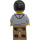 LEGO Man with Grey Jacket Minifigure