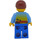 LEGO Mann mit Hawaiian Hemd Minifigur