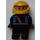 LEGO Man met Helm en Racer Diagonal Zipper Print Duplo Figuur