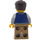 LEGO Mand med Letterman Jakke Minifigur