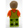 LEGO Man with Lime Overalls with Logo Minifigure