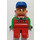 LEGO Man with Octan Logo Duplo Figure