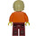 LEGO Man with Orange Shirt Minifigure