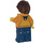 LEGO Homme avec Orange Haut et Gilet de sauvetage Minifigurine