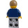 LEGO Mann med Rød og Blå checked Skjorte City Minifigur