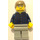 LEGO Man with red and blue checked shirt City Minifigure