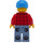LEGO Man met Rood Plaid Shirt minifiguur