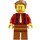 LEGO Man with Red Shirt and Suspenders Minifigure