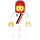 LEGO Mann mit Rot Streifen Minifigur