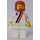 LEGO Man mit rot Stripe Minifigur