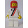 LEGO Hombre con Rojo Raya Minifigura