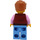 LEGO Man mit Reddish Brown Jacket Minifigur