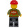 LEGO Man avec Safety Vest Figurine