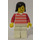 LEGO Hombre con Striped Camisa Minifigura