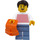 LEGO Uomo con Striped Superiore Minifigure