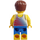 LEGO Man met Surfing Tanktop minifiguur