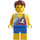 LEGO Man with Surfing Tanktop Minifigure