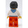 LEGO Mann mit Sweatshirt Minifigur