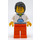 LEGO Man met Sweatshirt Minifiguur