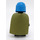 LEGO Mandalorian Warrior with Dark Azure Helmet Minifigure