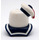 LEGO Marshmallow Man Hoofd (24335)