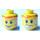 LEGO Mary Jane Minifigure Head (Safety Stud) (3626)