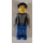 LEGO Max s Černá Trup a Modrá Nohy Minifigurka