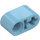 LEGO Medium Azure Beam 2 with Axle Hole and Pin Hole (40147 / 74695)