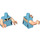 LEGO Mittleres Azure Betty Rubble Minifig Torso (973 / 76382)