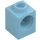 LEGO Medium Azure Brick 1 x 1 with Hole (6541)