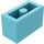 LEGO Azure moyen Brique 1 x 2 avec tube inférieur (3004 / 93792)