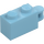 LEGO Medium Azure Brick 1 x 2 with Hinge Shaft (Flush Shaft) (34816)