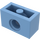 LEGO Azure moyen Brique 1 x 2 avec Trou (3700)