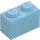 LEGO Medium Azure Brick 1 x 2 with Studs on One Side (11211)