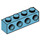 LEGO Mittleres Azure Backstein 1 x 4 mit 4 Bolzen auf Eins Seite (30414)