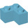 LEGO Medium azuurblauw Steen 2 x 2 Hoek (2357)