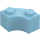 LEGO Medium Azure Brick 2 x 2 Round Corner with Stud Notch and Reinforced Underside (85080)