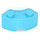 LEGO Medium Azure Brick 2 x 2 Round Corner with Stud Notch and Reinforced Underside (85080)