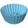 LEGO Mittleres Azure Duplo Cupcake Liner 4 x 4 x 1.5 (18805 / 98215)