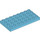 LEGO Medium Azure Duplo Plate 4 x 8 (4672 / 10199)