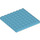 LEGO Medium Azure Duplo Plate 8 x 8 (51262 / 74965)