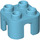 LEGO Mittleres Azure Duplo Stool (65273)