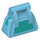 LEGO Medium Azure Gym Bag with Green (20857 / 93091)
