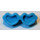 LEGO Medium azuurblauw Heart-Shaped Sunglasses
